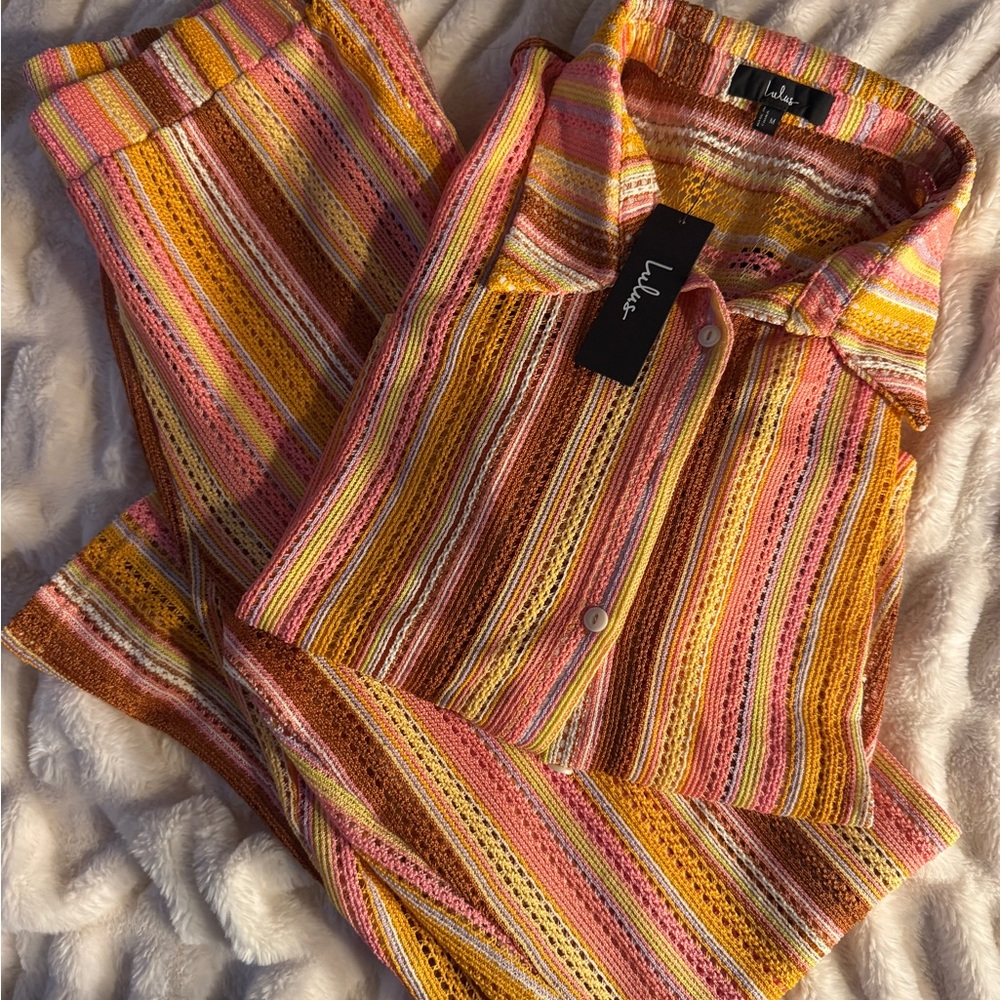 Lulu's Matching Set Bikini Cover Up